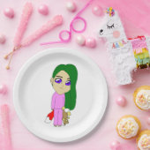 Chibi Foxy Girl Pappteller (Party)