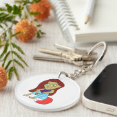 Chibi Foxy Girl Schlüsselanhänger (Vorderseite rechts)