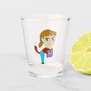 Chibi Foxy Girl Schnapsglas