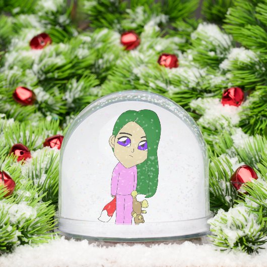 Chibi Foxy Girl Schneekugeln (Weihnachten)