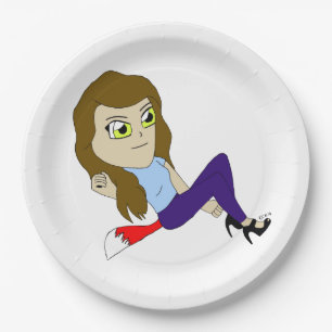 Chibi-Foxy-Girl-Teller Pappteller