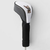 Chibi French Bulldog Golf Headcover (angewinkelt)