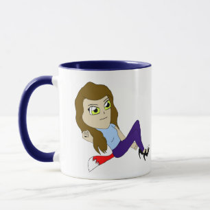 Chibi-Fuchsmädchen-Tasse Tasse