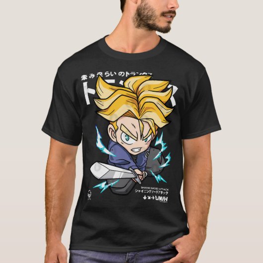 Chibi Future Trunks T-Shirt (Vorderseite)