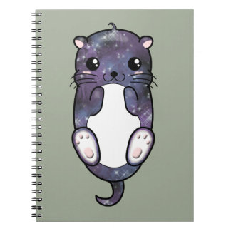 Chibi Galaxie-Otter Notizblock