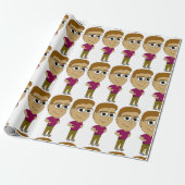 Chibi Geschenkpapier (Ungerollt)