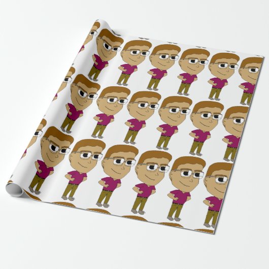 Chibi Geschenkpapier (Ungerollt)