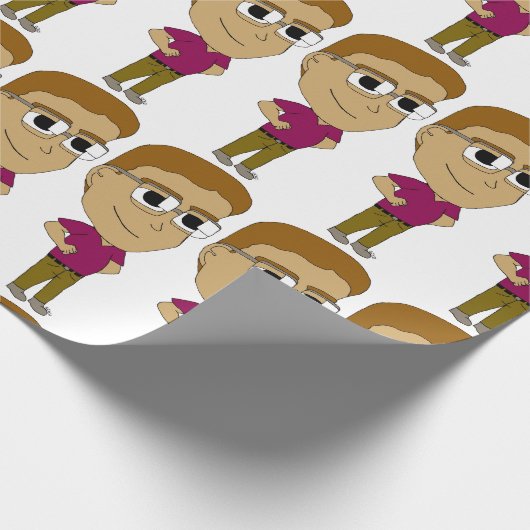Chibi Geschenkpapier (Ecke)