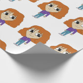 Chibi Geschenkpapier (Ecke)