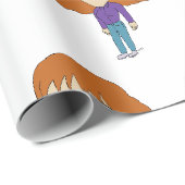 Chibi Geschenkpapier (Rolleneckpunkt)