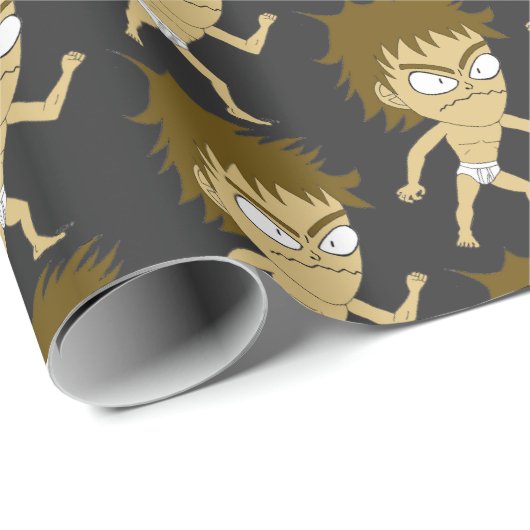 Chibi Geschenkpapier (Rolleneckpunkt)