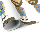 Chibi Geschenkpapier (Rolleneckpunkt)