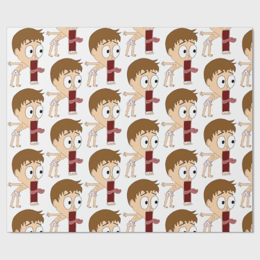 Chibi Geschenkpapier (Flach)
