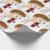 Chibi Geschenkpapier (Ecke)