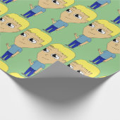 Chibi Geschenkpapier (Ecke)