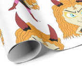 Chibi Geschenkpapier (Rolleneckpunkt)