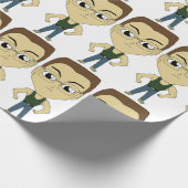 Chibi Geschenkpapier (Ecke)