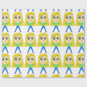 Chibi Geschenkpapier (Flach)