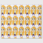 Chibi Geschenkpapier (Flach)