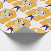 Chibi Geschenkpapier (Ecke)