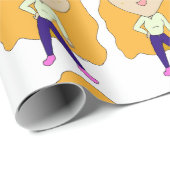 Chibi Geschenkpapier (Rolleneckpunkt)
