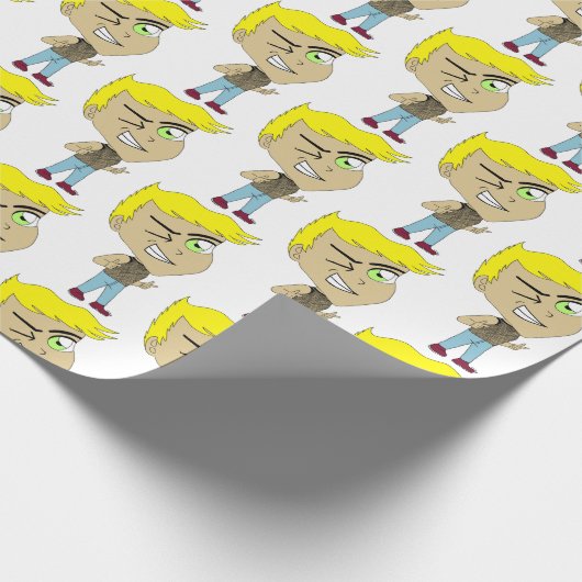 Chibi Geschenkpapier (Ecke)