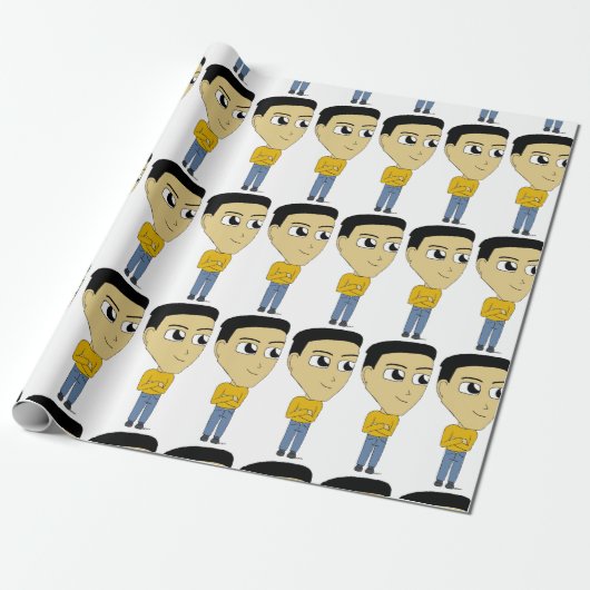 Chibi Geschenkpapier (Ungerollt)