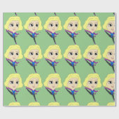 Chibi Geschenkpapier (Flach)