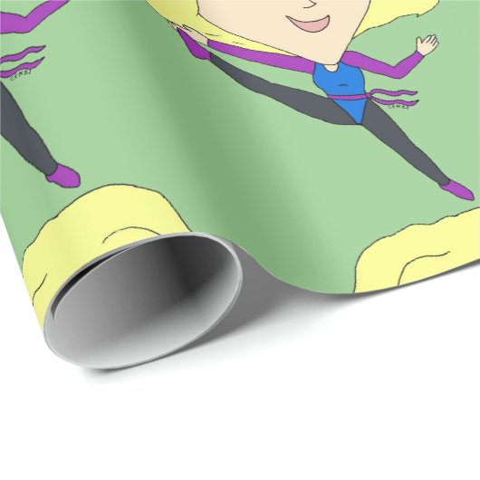 Chibi Geschenkpapier (Rolleneckpunkt)