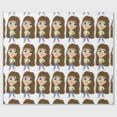Chibi Geschenkpapier (Flach)