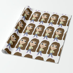 Chibi Geschenkpapier
