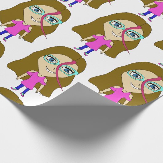 Chibi Geschenkpapier (Ecke)