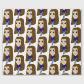 Chibi Geschenkpapier (Flach)