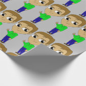 Chibi Geschenkpapier (Ecke)