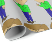 Chibi Geschenkpapier (Rolleneckpunkt)
