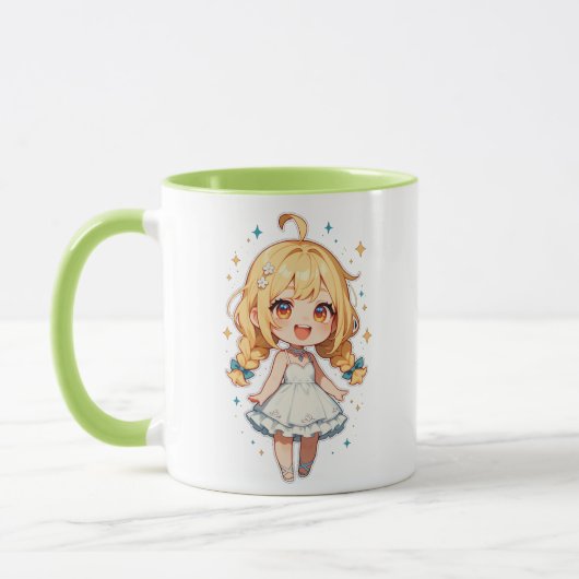 Chibi Girl Dress Tasse (Links)