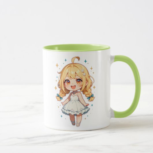 Chibi Girl Dress Tasse (Rechts)