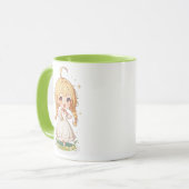 Chibi Girl Dress Tasse (Vorderseite Links)