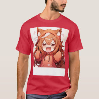 Chibi Girl Tragefoodie T-Shirt