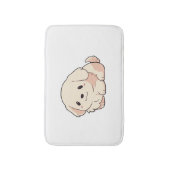 Chibi Golden Retriever Welppy Badematte (Vorderseite Vertikal)