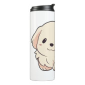 Chibi Golden Retriever Welppy Thermosbecher (Nach links gedreht)