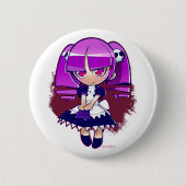Chibi Goth Button (Vorderseite)