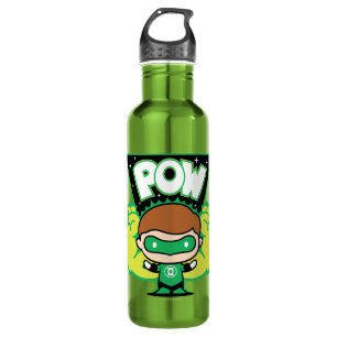 Chibi Green Lantern bilden Riesenfisten Edelstahlflasche