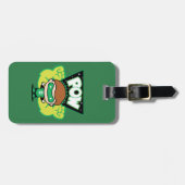 Chibi Green Lantern bilden Riesenfisten Gepäckanhänger (Vorderseite horizontal)