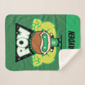 Chibi Green Lantern bilden Riesenfisten Sherpadecke (Vorderseite (Horizontal))