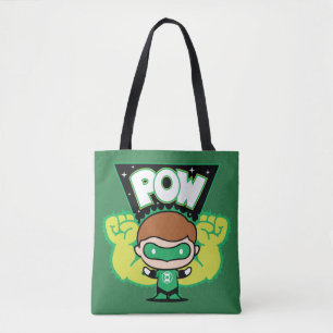 Chibi Green Lantern bilden Riesenfisten Tasche