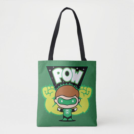Chibi Green Lantern bilden Riesenfisten Tasche (Vorderseite)