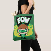 Chibi Green Lantern bilden Riesenfisten Tasche (Von Nahem)