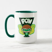 Chibi Green Lantern bilden Riesenfisten Tasse (Links)