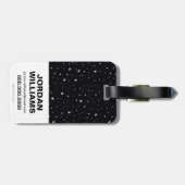 Chibi Green Lantern fliegen durch den Weltraum Gepäckanhänger (Rückseite horizontal)